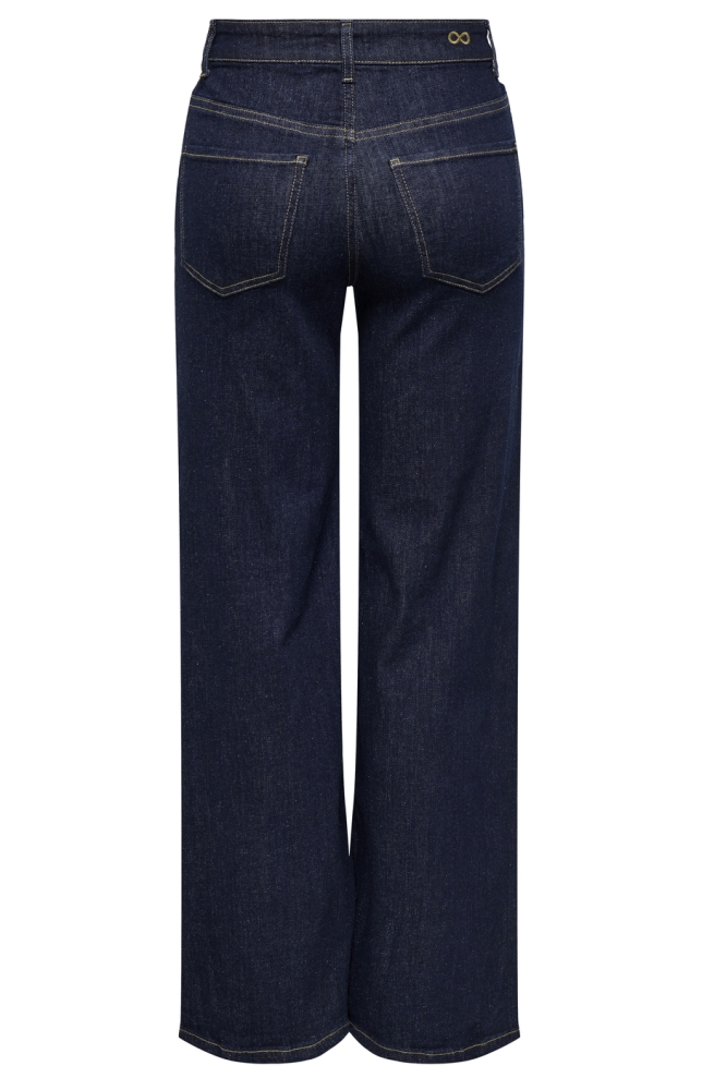 JDYFELINA-FINA HW WIDE RINSE JNSDNM 15354213 DARK BLUE DENIM